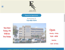 Tablet Screenshot of eastloopchiropracticclinic.com